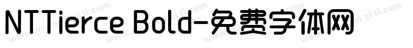 NTTierce Bold字体转换